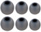Replacement Earbud Tips, Silicone Headphone Covers, Comfortable Listening Cushions, Soft Memory Foam Design, Secure and Snug Fit, for Music, Workout & Daily Use