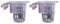 Fahoujs Supporto per piante per acquari con clip per piante equilibrate, decorazioni acquaponiche, supporto per piante subacquee