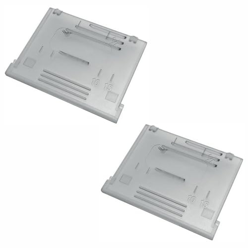 XF2404001 Bobbin Cover Plate, Plastic Sewing Machine Needle Cover Plate Compatible with Brother BB370 BM2800 SM3701 Star 27S XL2500 XM2701 (Pack of 2)