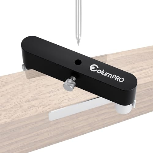 ColumPRO Centre Finder & Scribing Tool – One-Hand Wood Marking Gauge for Joinery & Carpentry, Precision Centre Line Tool for Timber up to 75mm
