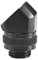 Phanteks PH-RA45_BK_G1/4 45° Winkel Drehfitting Adapter G ¼ Gewinde männlich auf weiblich, 360° drehbar, Viton O-Ringe schwarz