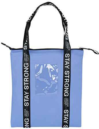 George Gina & Lucy Damen Handtasche FLIGHTBAG transparentes Steckfach blue strong one size