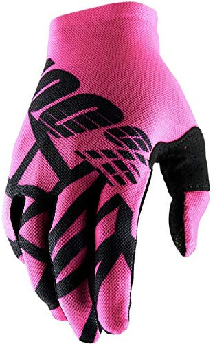100% Gants Celium 2 pour Homme – Rose Fluo/Noir, Taille XL