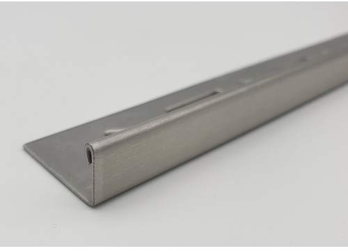 5 Stück = 12,5 m á 2,50 m Edelstahlschiene 20 mm Winkelprofil L-Form gebürstet Rotthues Winkelschiene Fliesenschiene