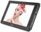Dpofirs Portable Digital TV, 16:9 1080P HD LED Television Player with Rechargeable Battery for General Daily Recording or Indoor/Outdoor Entertainment(7 inch)