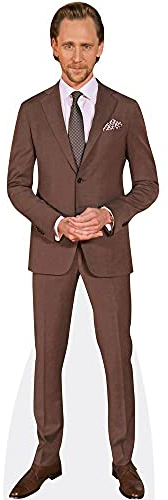 Tom Hiddleston (Brown Suit) Pappaufsteller mini
