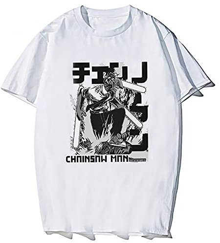 acsefire Chainsaw Man Denji Makima Power AKI Hoodie Chainsaw Man T-Shirts Chainsaw Man Denji Sweatshirt Hoodie Casual Streetwear Pullover for Men Women Teens