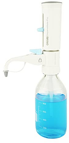 ONiLAB Bottle Top Dispenser with 1L Round Media Storage Bottle (10-100ml)