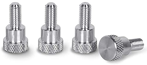 PrecisionGeek Tornillo Para Pulgar de Hombro de Aluminio M3 x 10mm L-20mm 4pz