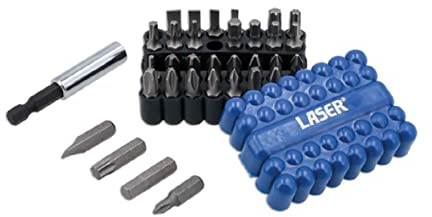 Laser 8316 Power Bits Set, Includes JIS 33pc, 1/4 inches