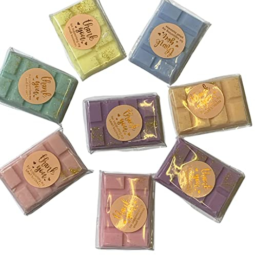 Wax Melts, Wax Snap Bars, Wax Tarts - Natural Soy - Highly Scented & Long Lasting (Blueberry & Vanilla (New))