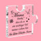 Geschenke für Mama, Muttertagsgeschenk Acryl Plakette Geschenke für Mutter von Tochter Sohn, Gravierte Puzzle Form Mama Weihnachten Geburtstagsgeschenk