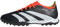 adidas Unisex Predator 24 League Low Turf Boots Fußballschuhe, Core Black/Cloud White/Solar Red, 43 1/3 EU