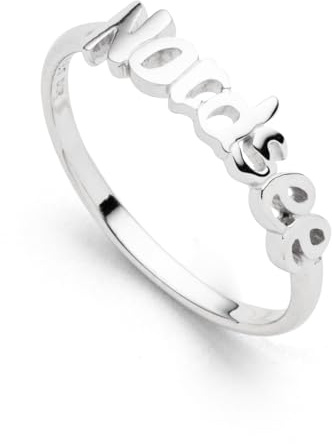 DUR Schmuck Ring NORDSEE, Silber 925/- rhodiniert (R5942) (54 (17,2 mm Ø))