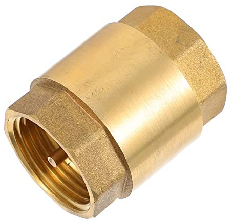 ULTECHNOVO 1pc Non-Return Check Valve Threaded Design for Air Compressor Tool Easy to Install Clean Practical Pressure Adapter for Efficient Use