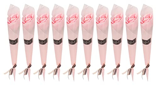 Seifenrose, Weihnachtsgeschenk, Seifenblume, Rose, Seifenblume, 10 Stück, Dekoration, Lebensechte Verzierung, Rosenform, Seife, Büro, Weihnachtsgeschenk, Florale Seifenblume