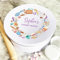 Personalised Round Baking Bright Yummy Bakes Biscuit Baking Sweets Cake Tin Personalised Gift | Custom Gift | Personalized Tin | Cake, Biscuit & Treat Tins | Gift For Her | Gift For Him