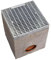 HYDROTEC Profi Hofsinkkasten Hofablauf 300x300 B125 Pult mit verzinktem Gitter