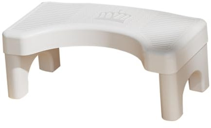 Healvian Tabouret De Salle De Bain Repose-pieds Accroupi Marchepied De Toilette En Plastique Siège De Toilette Antidérapant