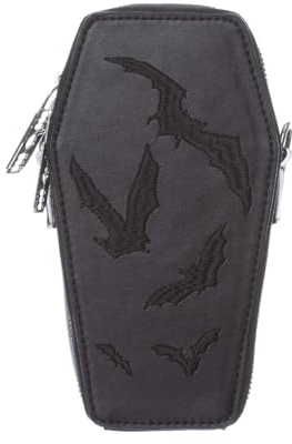Heartless Handtasche Bat Mini Coffin Clutch Fledermaus Gothic Goth Okkult Umhängetasche