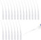 TEOZBLU 150 Stück Klebespitzen sekundenkleber, Kleber Extender Kleber Micro Tips Applikator, Kunststoffkleber Flaschenspitzen Pipette Tropfer Tips für Labordosieren Klebespender