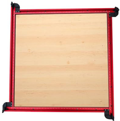Adjustable Router Jig, Woodworking Hole Locator, Variable Router Template Guide for Square and Rectangular Slotting, Juice Groove Router Jig for Precision Woodworking Projects