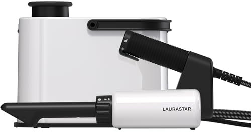 Laurastar AURA Dampfreiniger – Hygienische Dampf-Reinigung mit Citrus-Duft, Dry Microfine Steam, entfernt 99,9 % der Bakterien, für alle Oberflächen, effizient & ohne Chemie