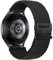Joehwerr Compatible for Samsung Galaxy Watch 7 6 5 4 Strap 40mm 44mm 45mm/Watch 6 4 Classic 4 42mm 46mm 43mm 47mm/Active 2, Parachute Buckle 20mm Braided Stretchy Nylon Sport Band, Black