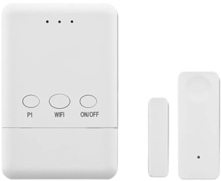 Knoruley Tuya WIFI Smart Universal Garage Door Opener Prend en Charge L'Assistant Vocal, Capteur de Porte Sans, Contrôleur de Porte de Garage