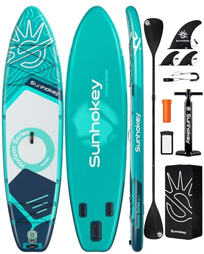 COIL SUP-Board - Aufblasbares SUP Board Set – Stand Up Komplettset - Set - wasserdichte Handytasche - Stabil - Leicht - mit Paddel - mit Pumpe - Zubehör
