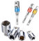 3 piezas Pieza de impacto Herramientas manuales de mano Adaptador de enchufes Adaptador de extensión + 4 piezas Adaptador de enchufe de unidad Convertidor Reductor Llave de cubo de impacto de aire