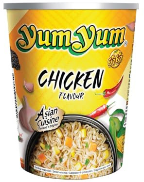 Yum Yum Instant Nudeln Huhn Cup 70g (1 x 70 g)
