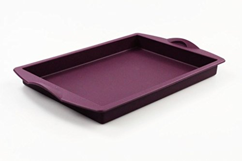 Tupperware 27962 Moule en silicone rectangulaire Violet 1 l