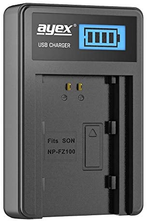 Ayex USB Car Charger for Sony Digital Camera Battery NP-60 DMC-FZ100