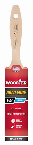 Wooster Brush E5232-1.5 Gold Edge Varnish Paintbrush, 1.5-Inch Size