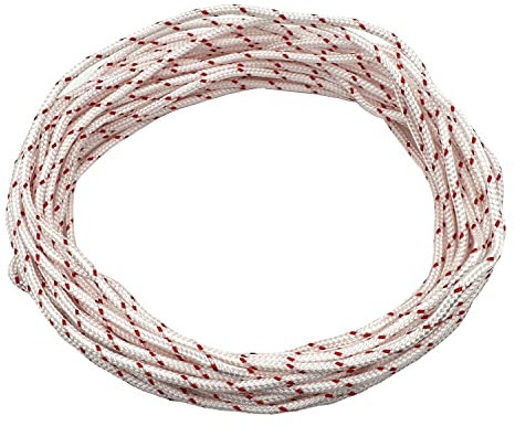 Hippotech 10-Meter/32-feet 3mm Diameter Recoil Starter Rope Pull Cord 10-Meter for Stihl Husqvarna Poulan Chainsaw Lawn Mower String Trimmer