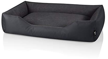 BedDog Hundebett Zara, Hundekissen mit abziehbaren waschbaren Bezug, Hundekorb, Hundesofa, für große Hunde, XXL