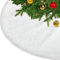KONVINIT Weihnachtsbaumdecke Weiß Plüsch Christmasbaumdecke Glitzer Kunstfell Weihnachtsbaumteppich Rund Weihnachtsbaum Rock Tannenbaum Decke,78cm/90cm/122cm