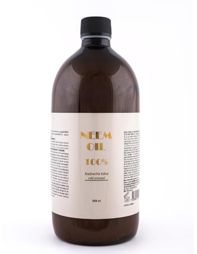 Neem Land Bio Neemöl, 100% natürliches PRODUKT ZUGELASSEN IN ÖKOLOGISCHEM LANDBAU