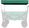 Klappbare Markisenüberdachung für Wagons im Freien, Wagon-Überdachung für zusammenklappbare Wagons, Zubehör für tragbare Trolley-Wagen zum Schieben von Hand, Abdeckung für Outdoor-Garten-Strandwagen