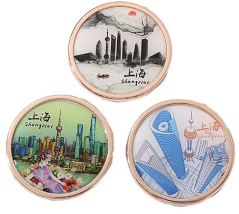 Fun Fridge Magnets 3 Pack Refrigerator Magnets Travel Round Refrigerator Magnets Hong Kong