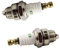 2 X BM6A / L7T Candela Accensione, Candela per Decespugliatore, Motosega, Compatibile con Husqvarna Partner