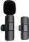 Wireless Microphones for iPhone, Clip on Bluetooth Microphone Wireless, Mini Lavalier Microphone for Video Recording Live Streaming Vlog Youtube TikTok(1 Mic)
