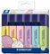 STAEDTLER 364 CC6 Textsurfer Classic - Evidenziatori assortiti, confezione da 6, colori pastello assortiti