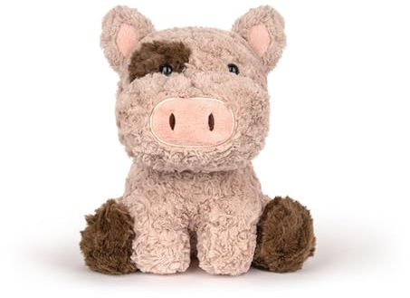 Herfair Kuscheltier Schwein Plüschtier Kawaii Plüsch Kissen zum Kuscheln & Spielen Wurfkissen Dekokissen Stofftier Plüsch Spielzeug Geschenke für Kinder (21 cm/8.2 in)