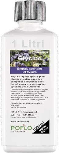 POFLO Engrais Glycine Engrais Cytise Engrais liquide HIGH-TECH (1000 ml)