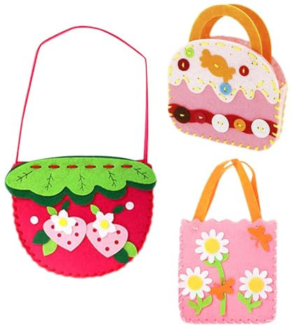 Nähtaschen-Set, Nähset für,Lernen Sie Taschenprojekte und Handtaschen zu nähen | Lustiges Nähtaschen-Set, Handtaschen, Nählernen, Handtasche für Mädchen, Geburtstag,