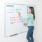 Wonderwall Budget Large Magnetic Dry-Wipe Whiteboard 1800 x 1200mm| Aluminium Frame & Clip-on Pen Tray - Ideal for Office, School & Industry