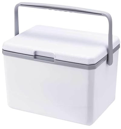 Samuliy Heladera de hielo portátil para camping, nevera de camping multifuncional, enfriador de hielo portátil de 5 litros, enfriador portátil de camping