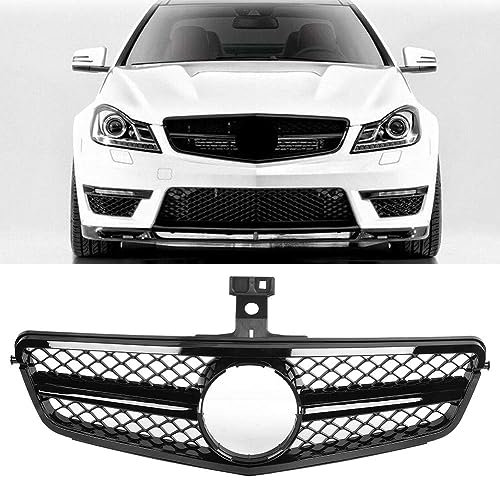 per Mercedes Benz Classe C W204 2008 2009 2010 2011 2012 2013 2014 Auto Anteriori Paraurti Griglie Radiatori,Anteriore Griglia della Mascherine